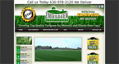 Desktop Screenshot of emeraldviewturffarms.com